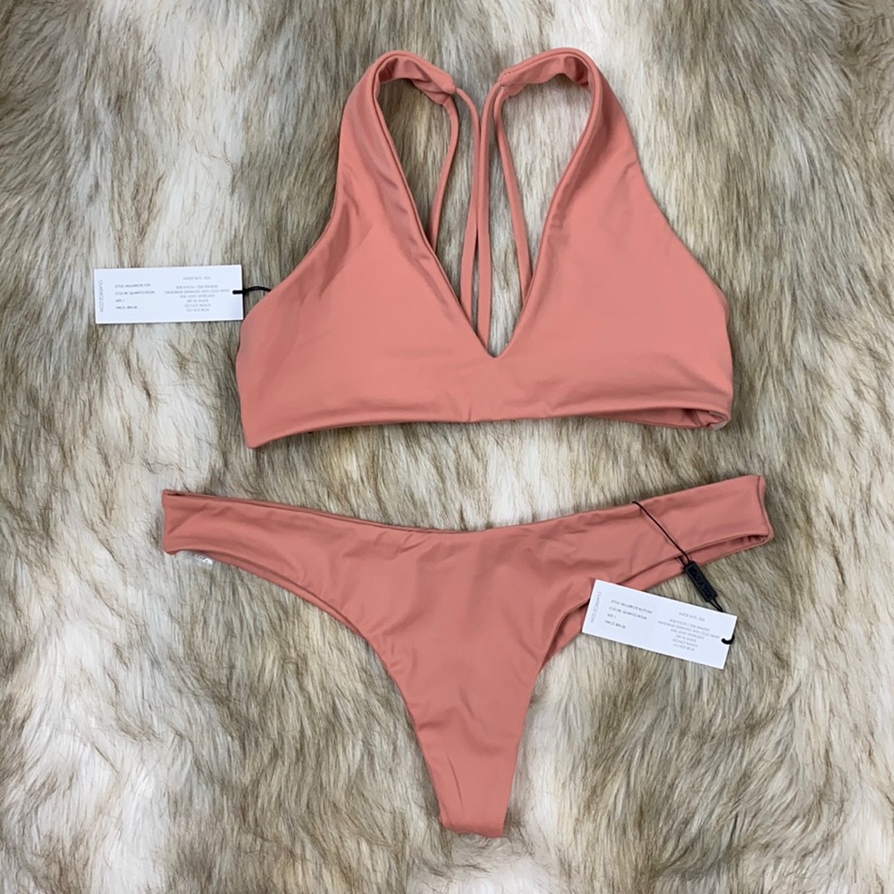 Ola Feroz Higuerotte Bikini Set, Size Large, New With Tags